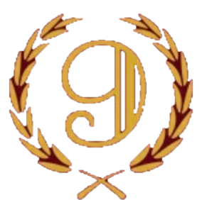 Logotipo Barbearia 9 de Julho